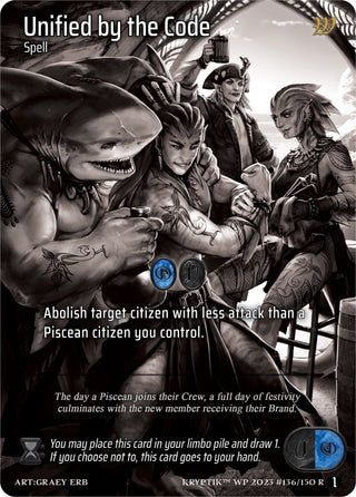 Unified by the Code (136) [KPTGC] - Kryptik TCG Single