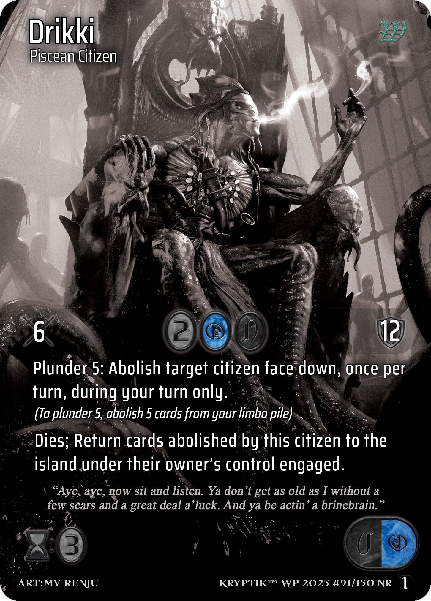 Drikki (91) [KPTGC] - Kryptik TCG Single