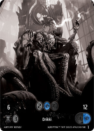 Drikki (Box Topper) (91) [KPTGC] - Kryptik TCG Single