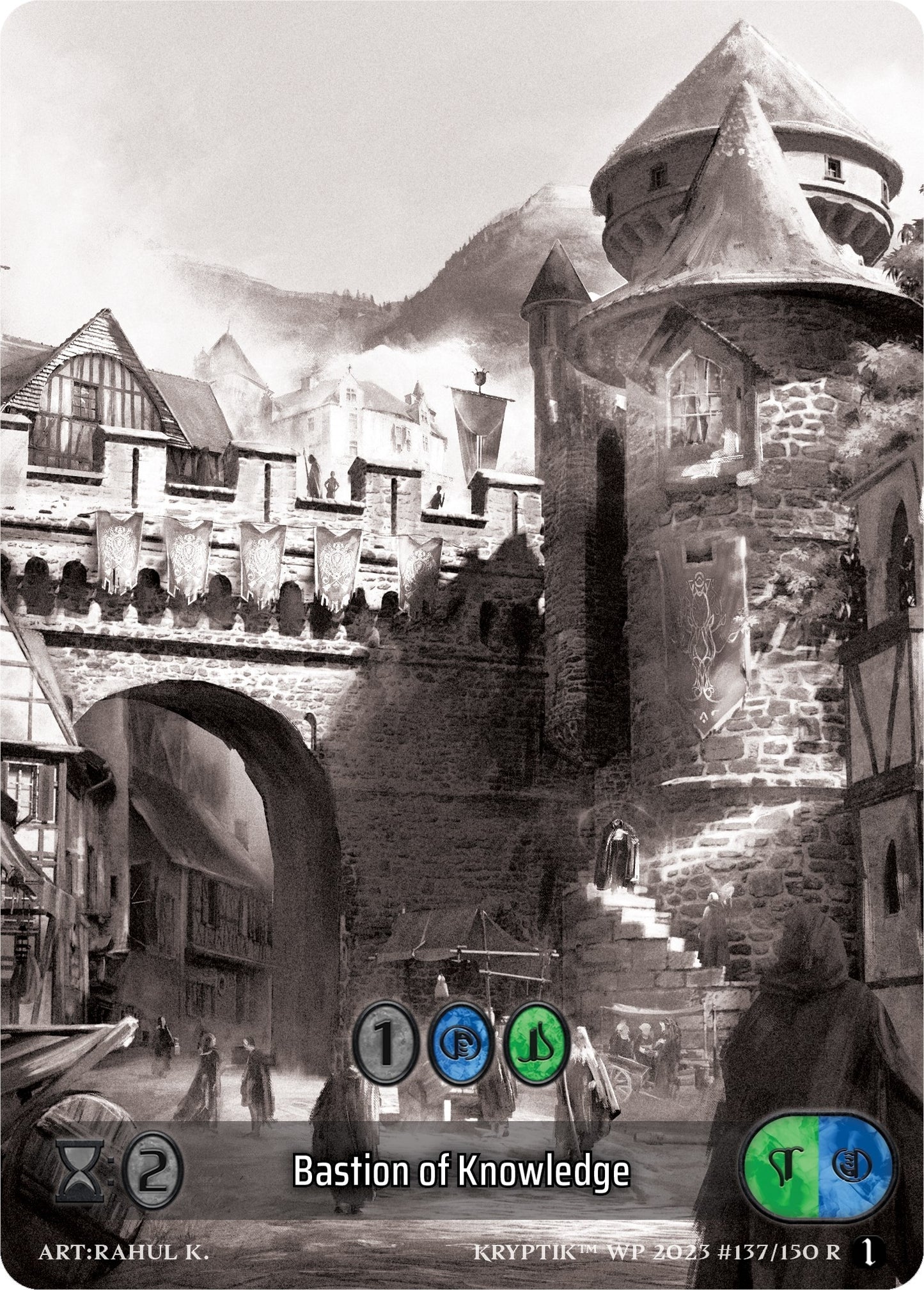 Bastion of Knowledge (Box Topper) (137) [KPTGC] - Kryptik TCG Single