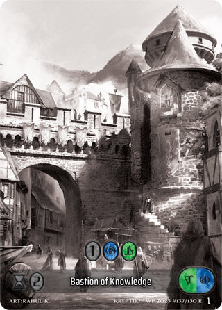 Bastion of Knowledge (Box Topper) (137) [KPTGC] - Kryptik TCG Single