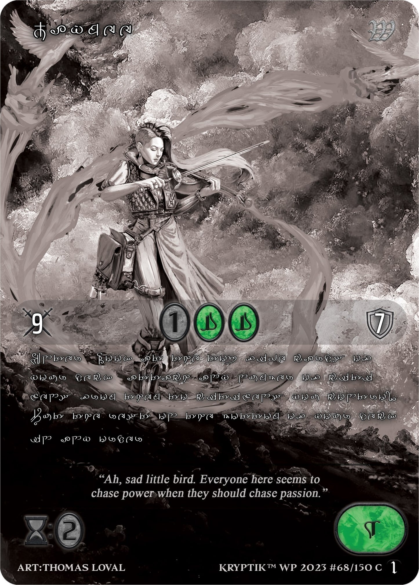 Jaymee (Silver Kryptik Language) (68) [KPTGC] - Kryptik TCG Single