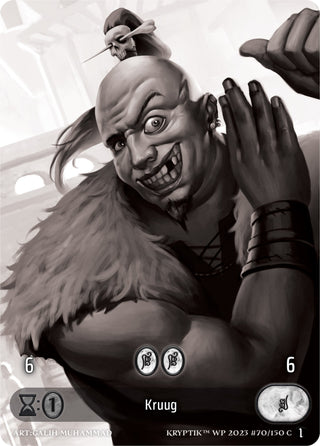 Kruug (Box Topper) (70) [KPTGC] - Kryptik TCG Single