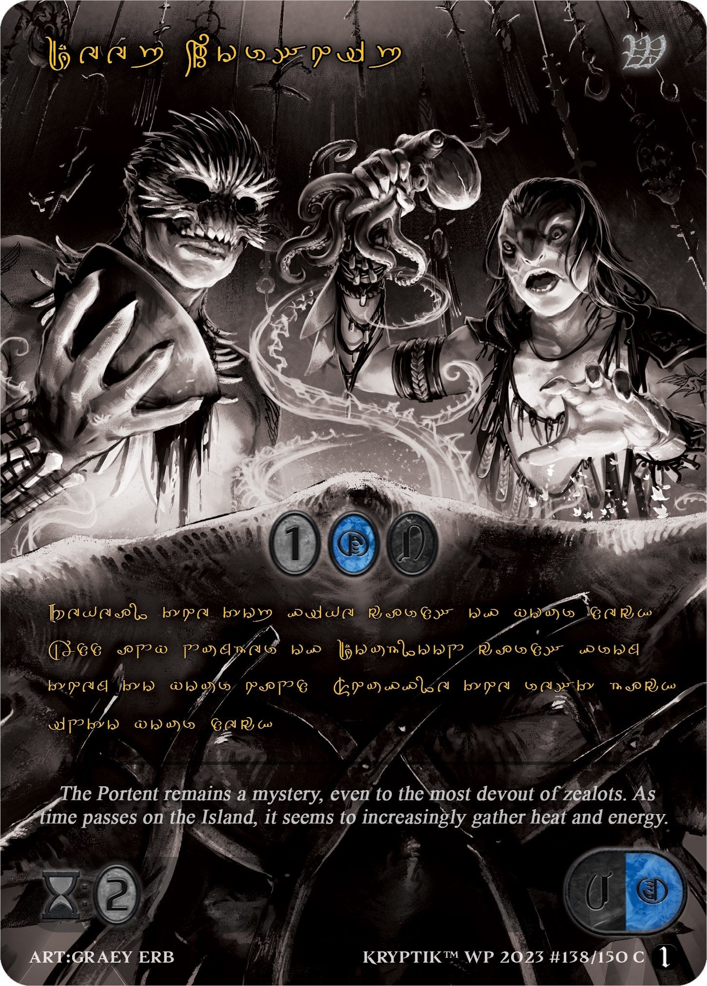 Deep Worship (Gold Kryptik Language) (138) [KPTGC] - Kryptik TCG Single