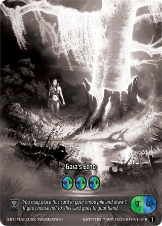 Gaia’s Echo (Box Topper) (139) [KPTGC] - Kryptik TCG Single