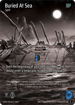 Buried At Sea (116) [KPTGC] - Kryptik TCG Single