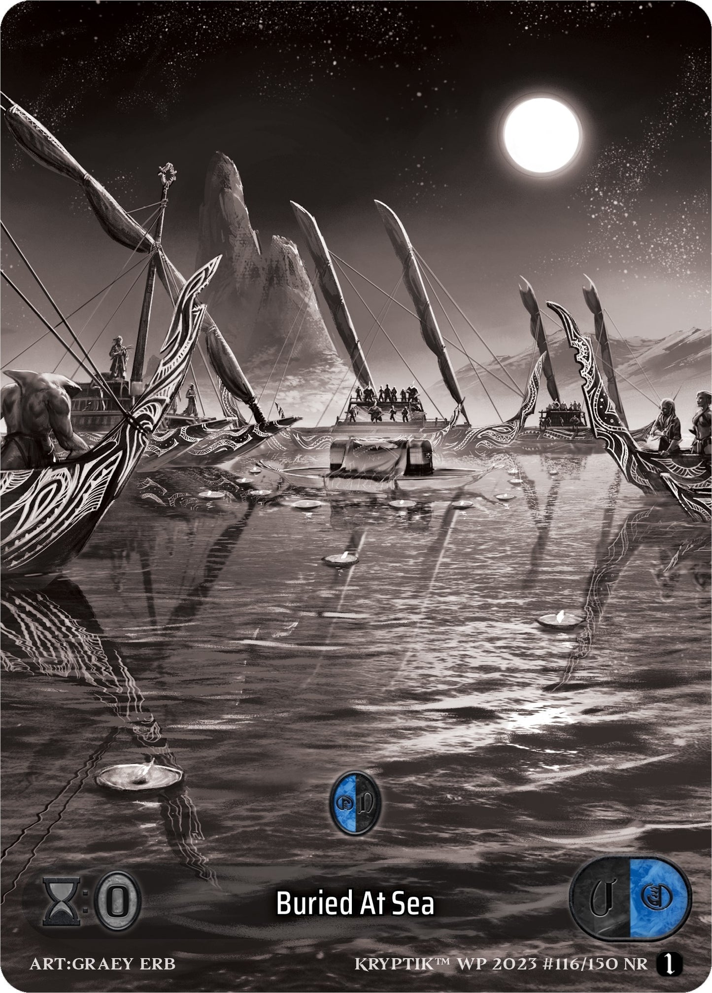 Buried At Sea (Box Topper) (116) [KPTGC] - Kryptik TCG Single