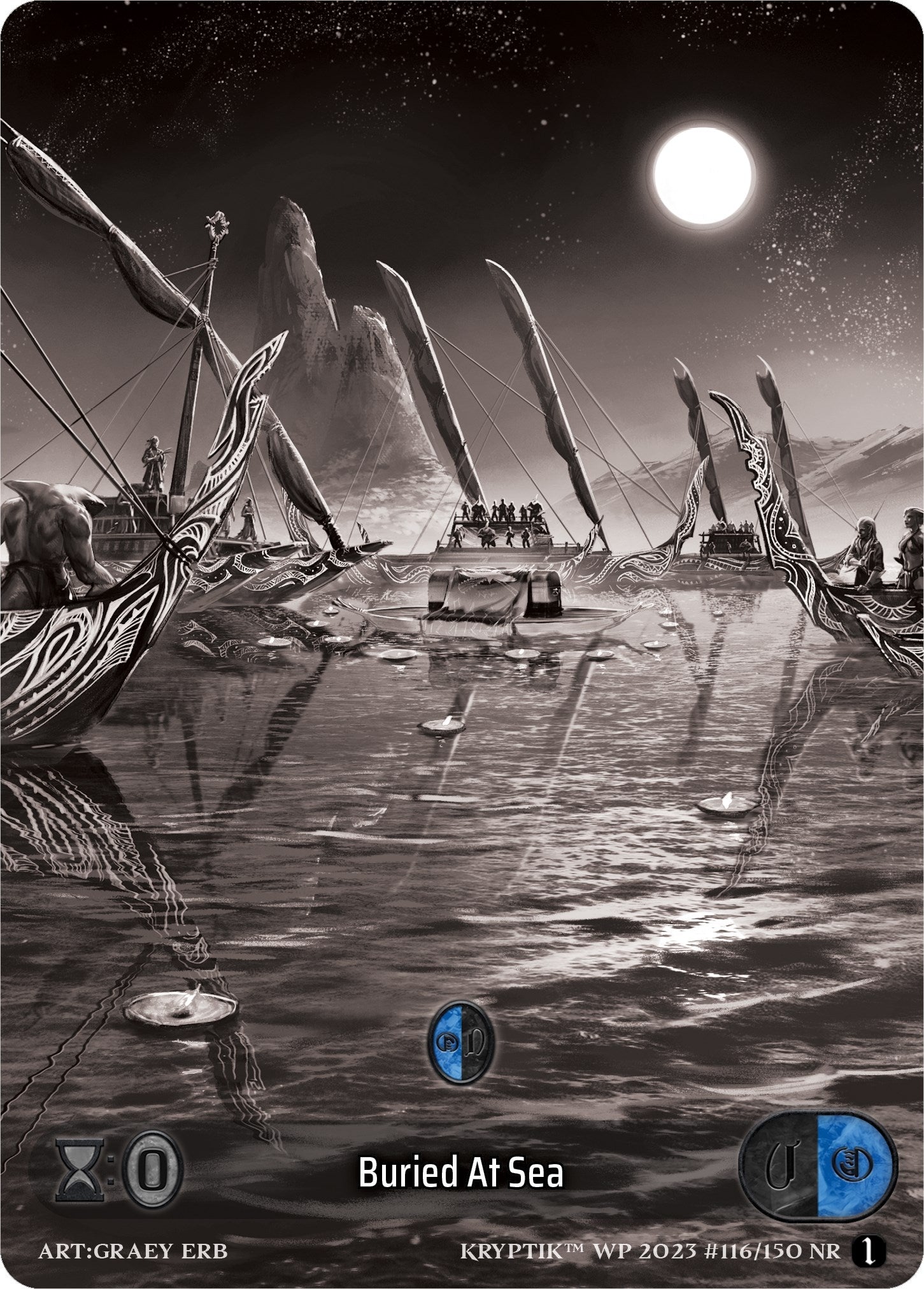 Buried At Sea (Box Topper) (116) [KPTGC] - Kryptik TCG Single