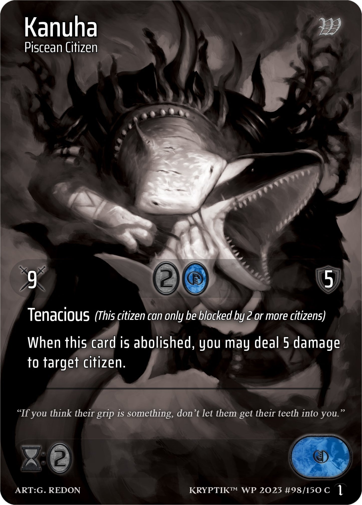 Kanuha (98) [KPTGC] - Kryptik TCG Single