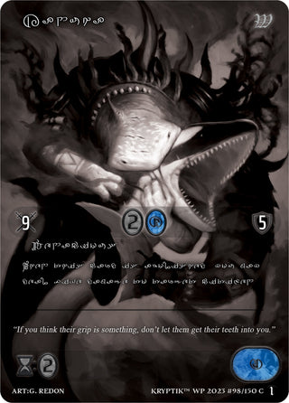 Kanuha (Silver Kryptik Language) (98) [KPTGC] - Kryptik TCG Single