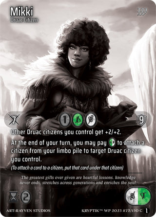Mikki (72) [KPTGC] - Kryptik TCG Single