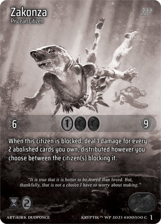 Zakonza (100) [KPTGC] - Kryptik TCG Single