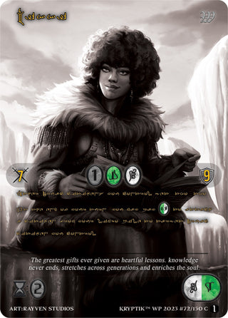 Mikki (Gold Kryptik Language) (72) [KPTGC] - Kryptik TCG Single