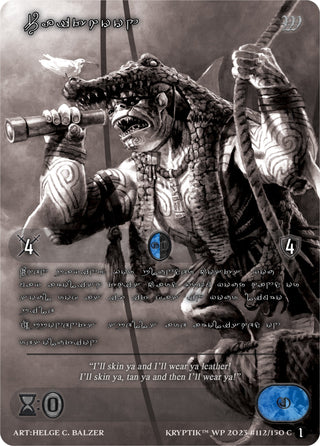 Paithoon (Silver Kryptik Language) (112) [KPTGC] - Kryptik TCG Single