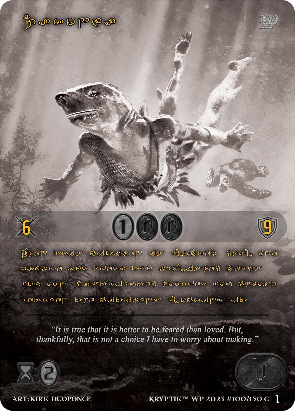 Zakonza (Gold Kryptik Language) (100) [KPTGC] - Kryptik TCG Single