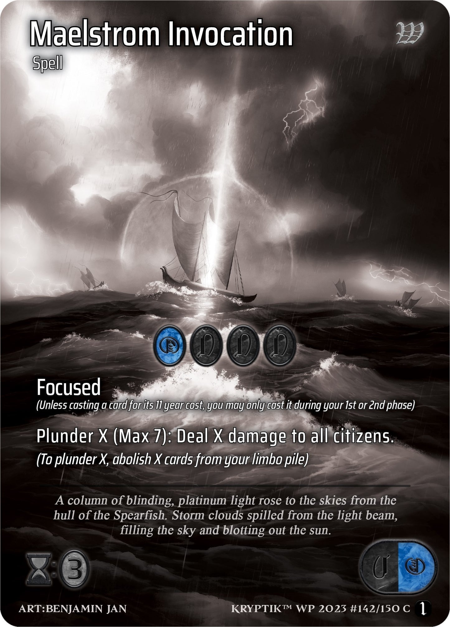 Maelstrom Invocation (142) [KPTGC] - Kryptik TCG Single