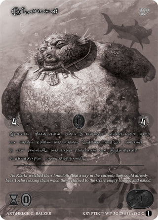 Klarki (Silver Kryptik Language) (111) [KPTGC] - Kryptik TCG Single