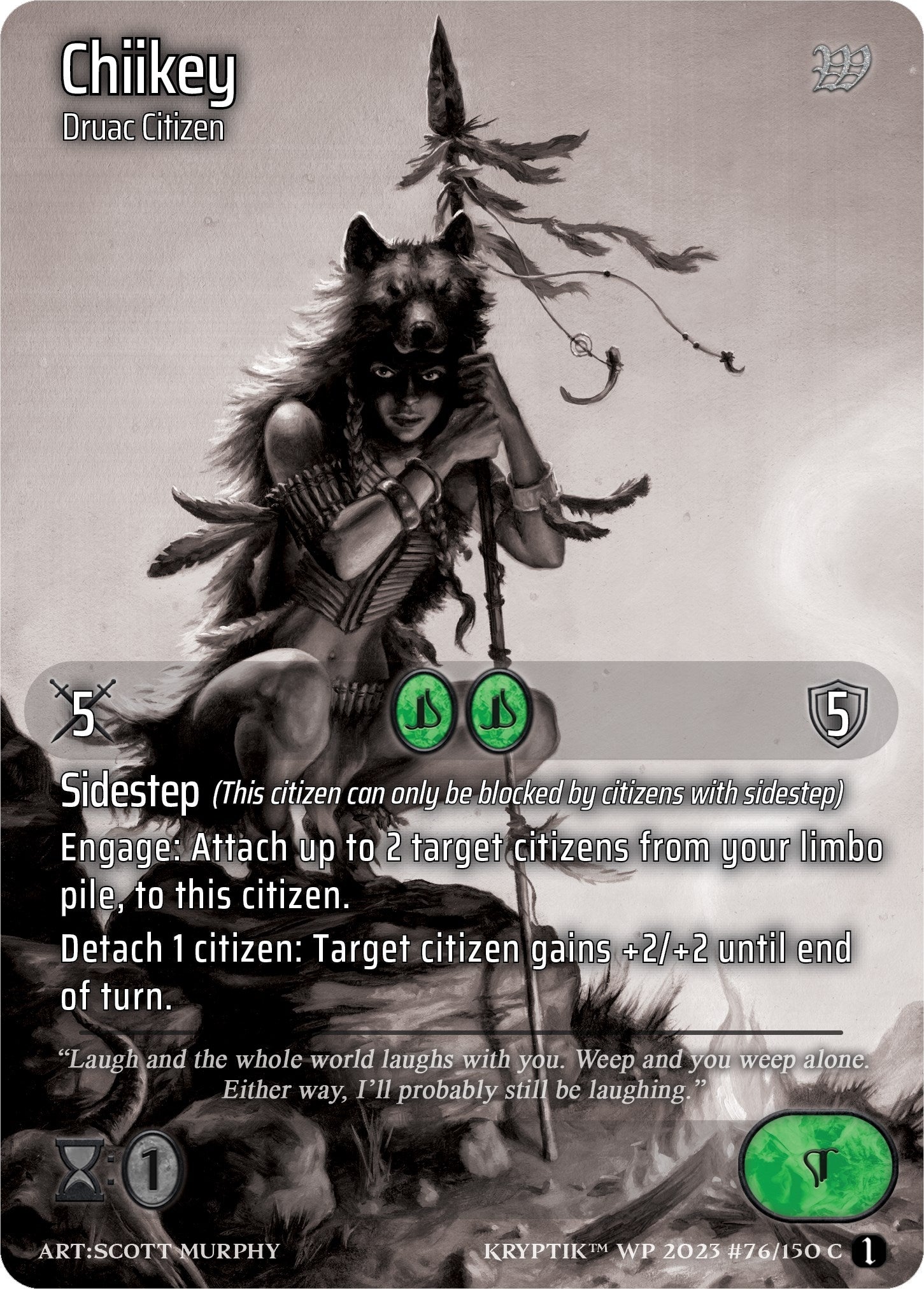 Chiikey (76) [KPTGC] - Kryptik TCG Single