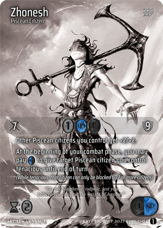 Zhonesh (Gold Kryptik Language) (102) [KPTGC] - Kryptik TCG Single