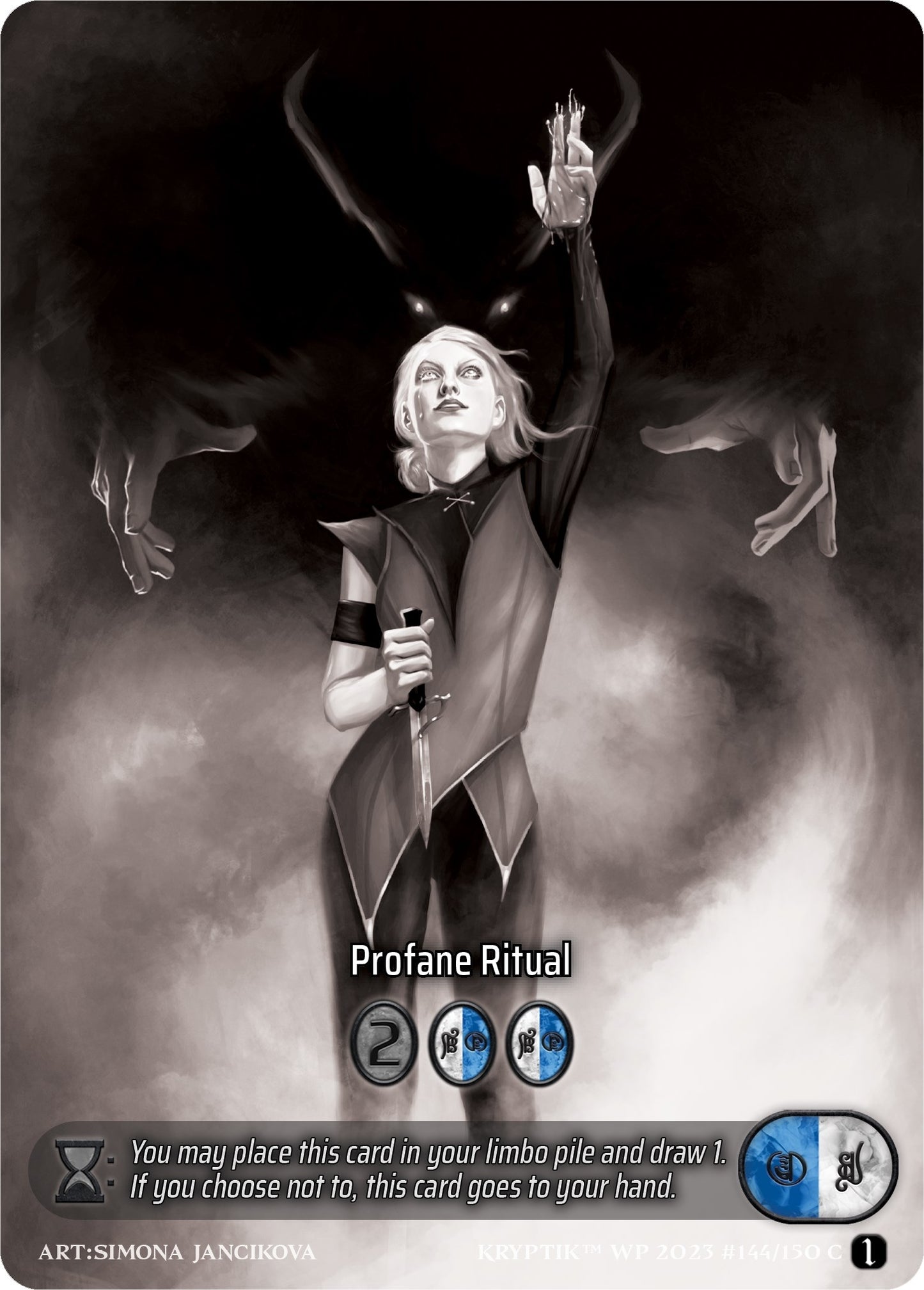 Profane Ritual (Box Topper) (144) [KPTGC] - Kryptik TCG Single