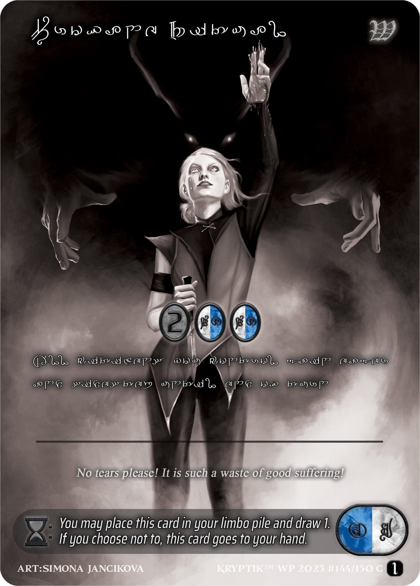 Profane Ritual (Silver Kryptik Language) (144) [KPTGC] - Kryptik TCG Single