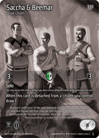 Saccha & Beemar (80) [KPTGC] - Kryptik TCG Single