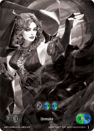 Unmake (Box Topper) (145) [KPTGC] - Kryptik TCG Single