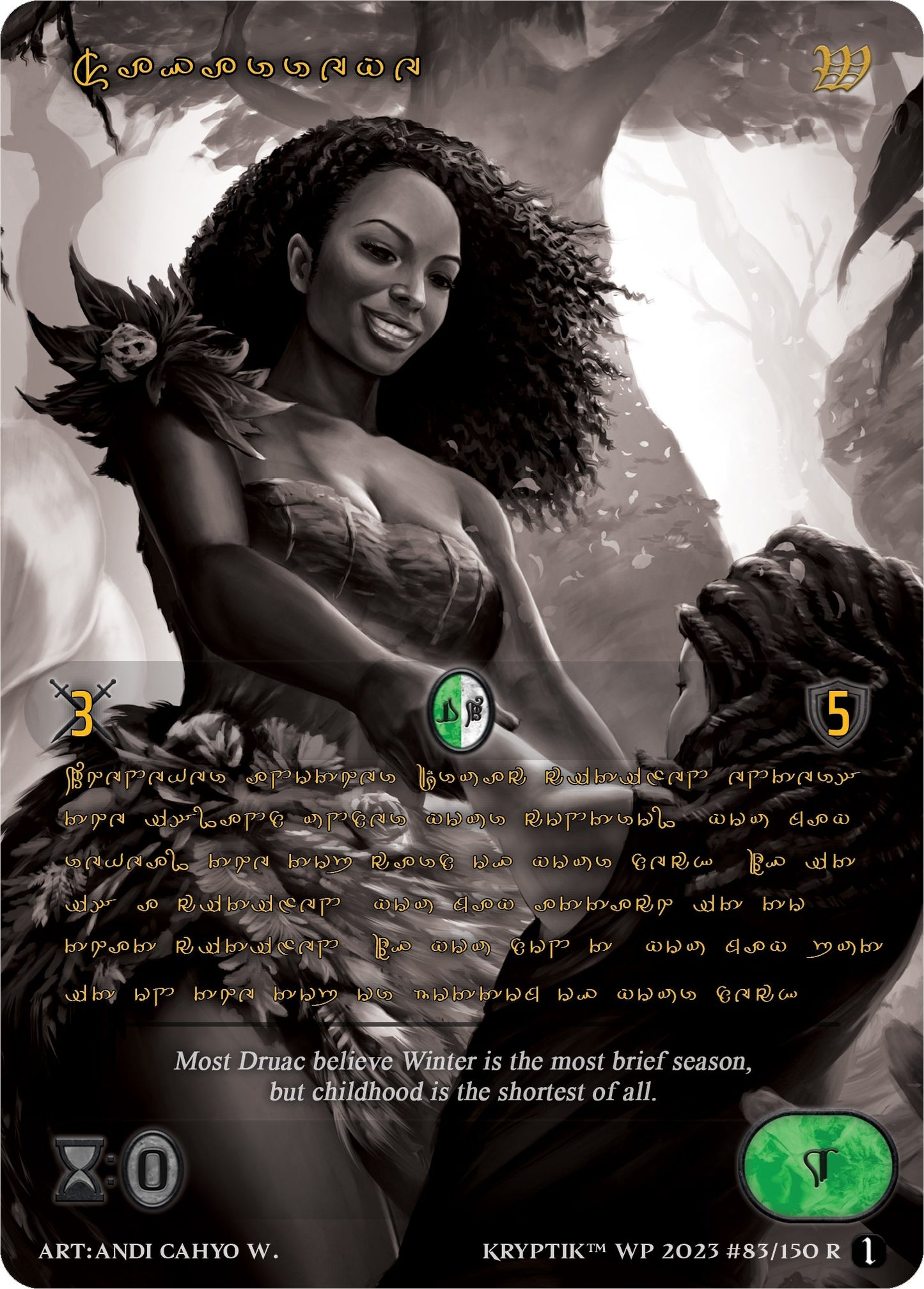 Safarreye (Gold Kryptik Language) (83) [KPTGC] - Kryptik TCG Single