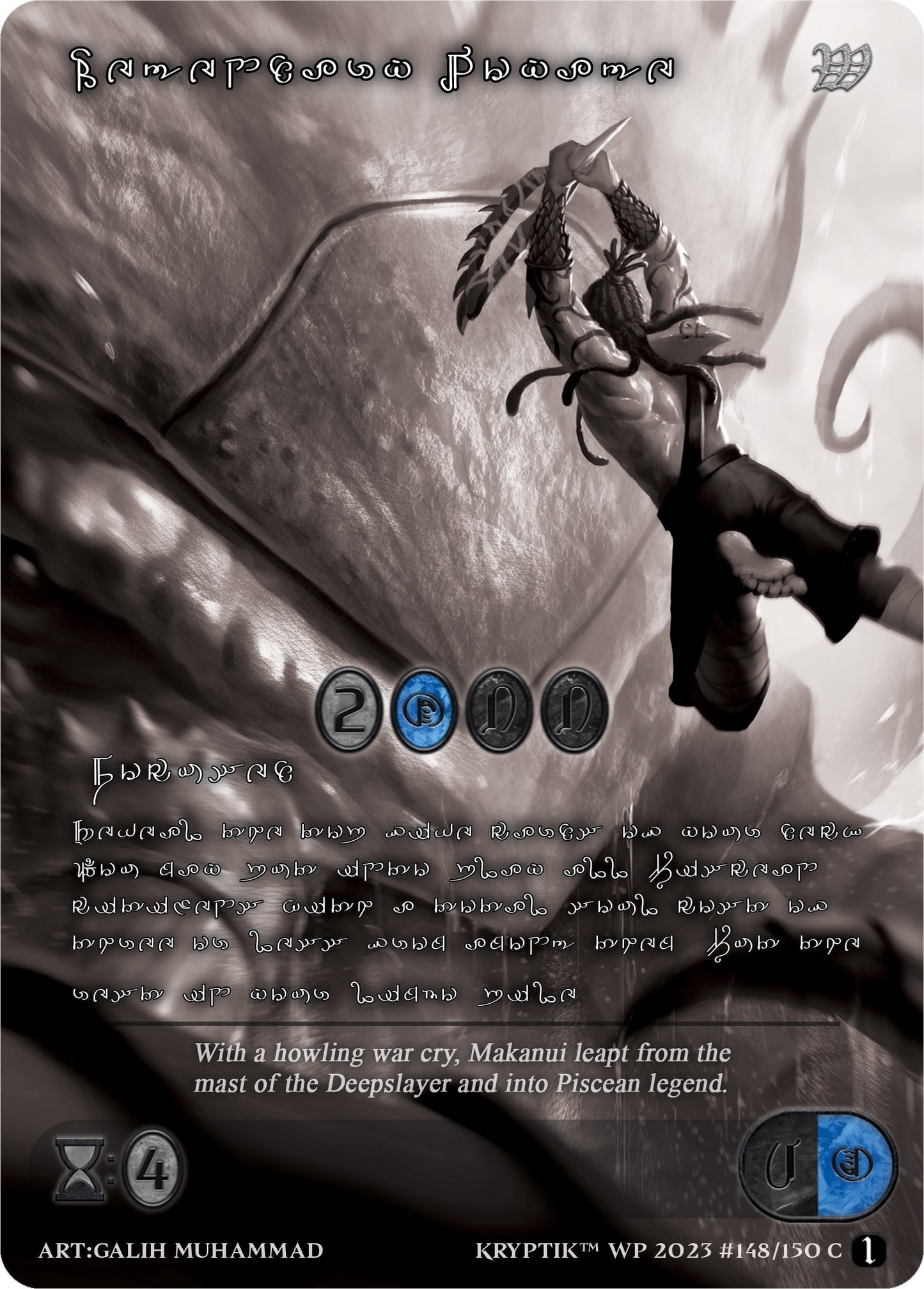 Legendary Voyage (Silver Kryptik Language) (148) [KPTGC] - Kryptik TCG Single