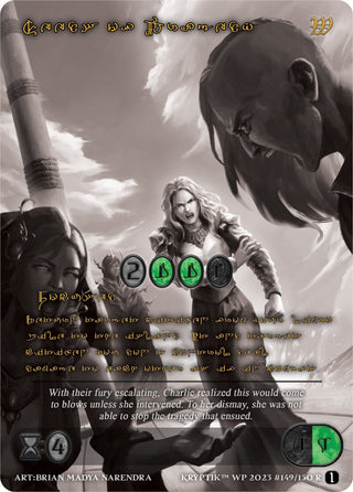 Seeds of Tragedy (Gold Kryptik Language) (149) [KPTGC] - Kryptik TCG Single