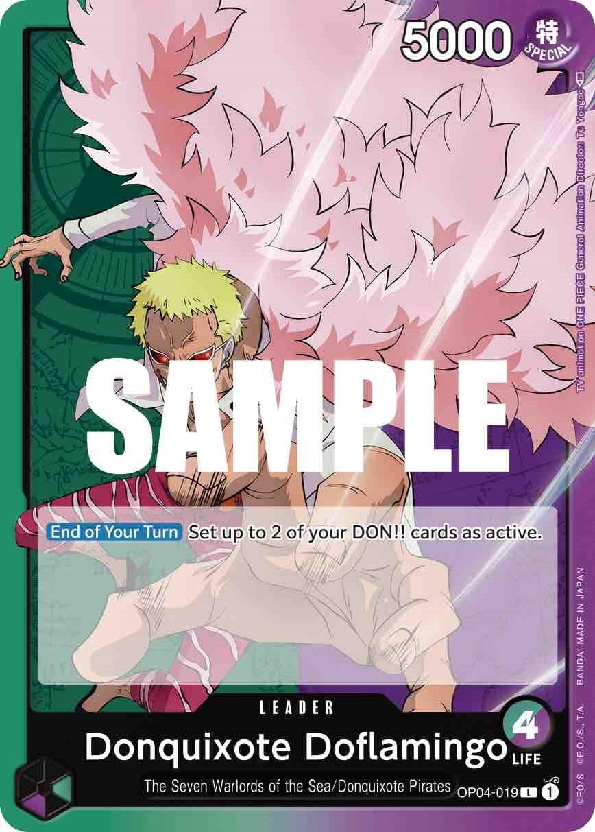 Donquixote Doflamingo (019) (4019) (OP04) - One Piece Card Game Single