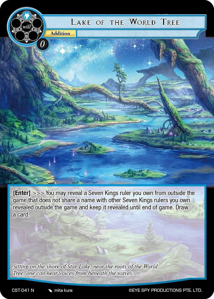 Lake of the World Tree (41) [CST] - Force of Will Single