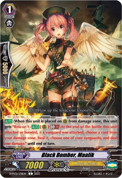 Black Bomber Maalik (1178) [D-PV01] - Cardfight Vanguard Single