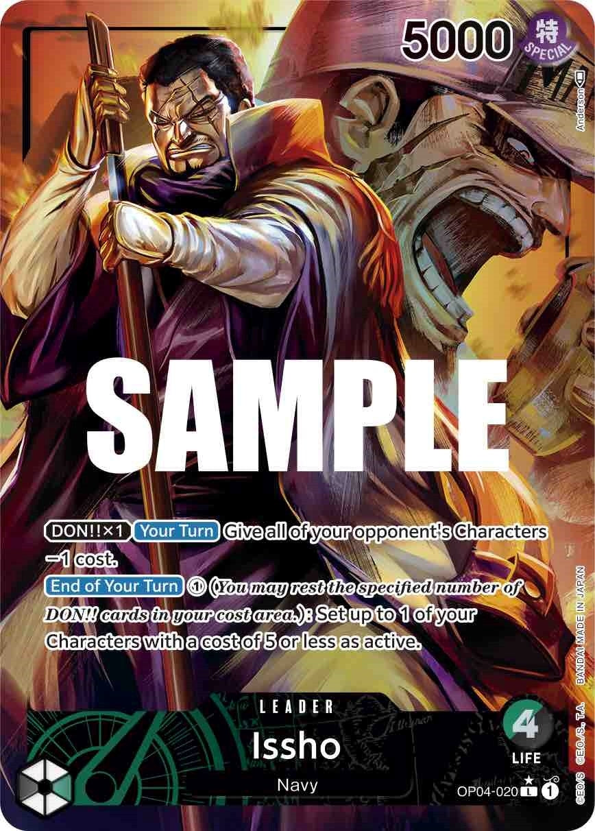 Issho (Alternate Art) (4020) (OP04) - One Piece Card Game Single