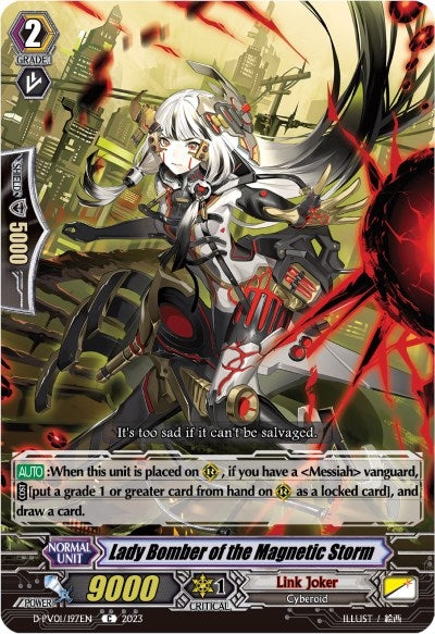 Lady Bomber of Magnetic Storm (1197) [D-PV01] - Cardfight Vanguard Single