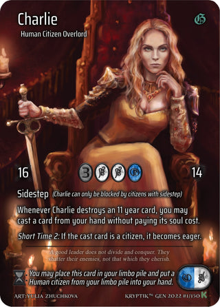 Charlie (Full Art) (1) [KPT] - Kryptik TCG Single
