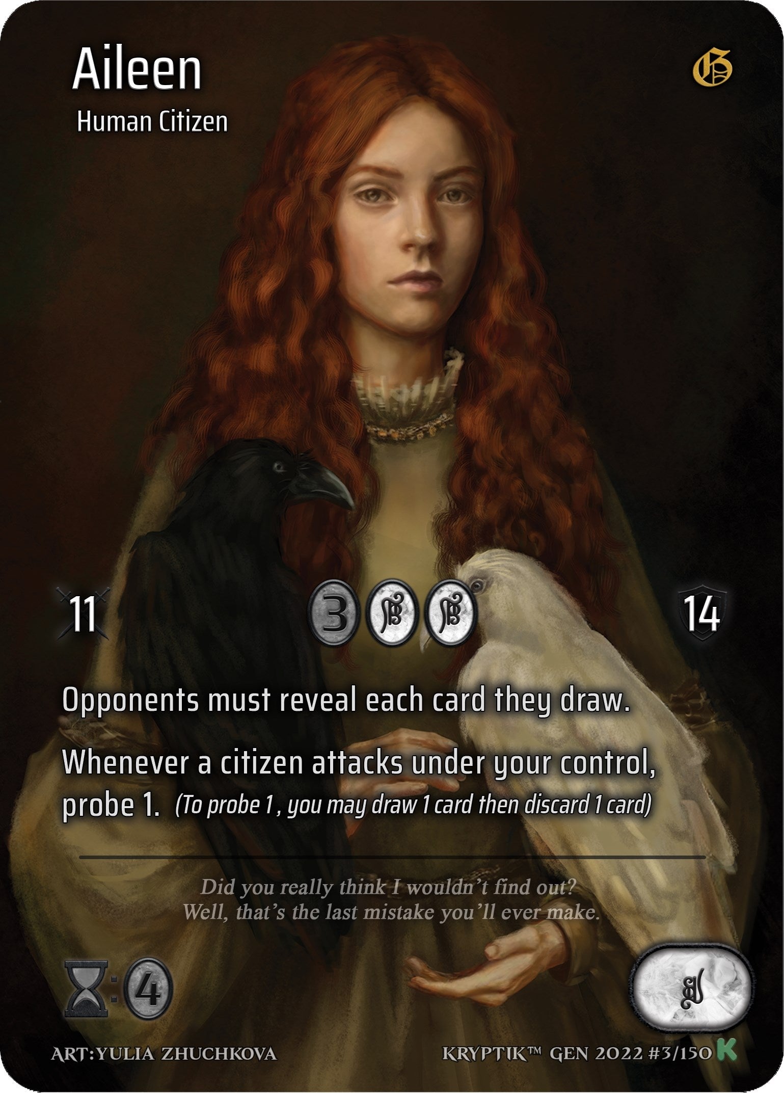 Aileen (Full Art) (3) [KPT] - Kryptik TCG Single