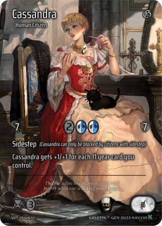 Cassandra (Full Art) (10) [KPT] - Kryptik TCG Single