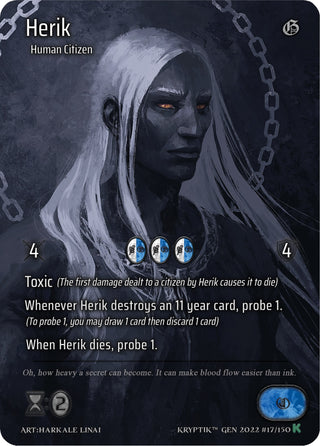 Herik (Full Art) (17) [KPT] - Kryptik TCG Single