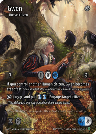 Gwen (Full Art) (18) [KPT] - Kryptik TCG Single