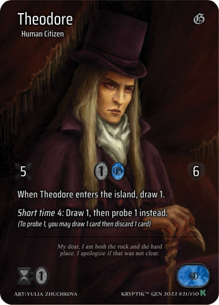 Theodore (Full Art) (21) [KPT] - Kryptik TCG Single