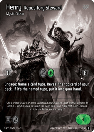 Henry Repository Steward (Cosmo Foil) (21) [KPTGC] - Kryptik TCG Single