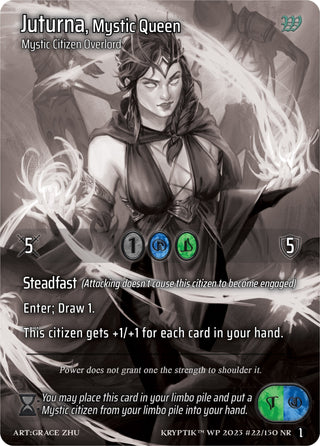 Juturna Mystic Queen (Cosmo Foil) (22) [KPTGC] - Kryptik TCG Single