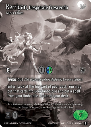 Kerrigan Desperate Crescendo (Cosmo Foil) (24) [KPTGC] - Kryptik TCG Single