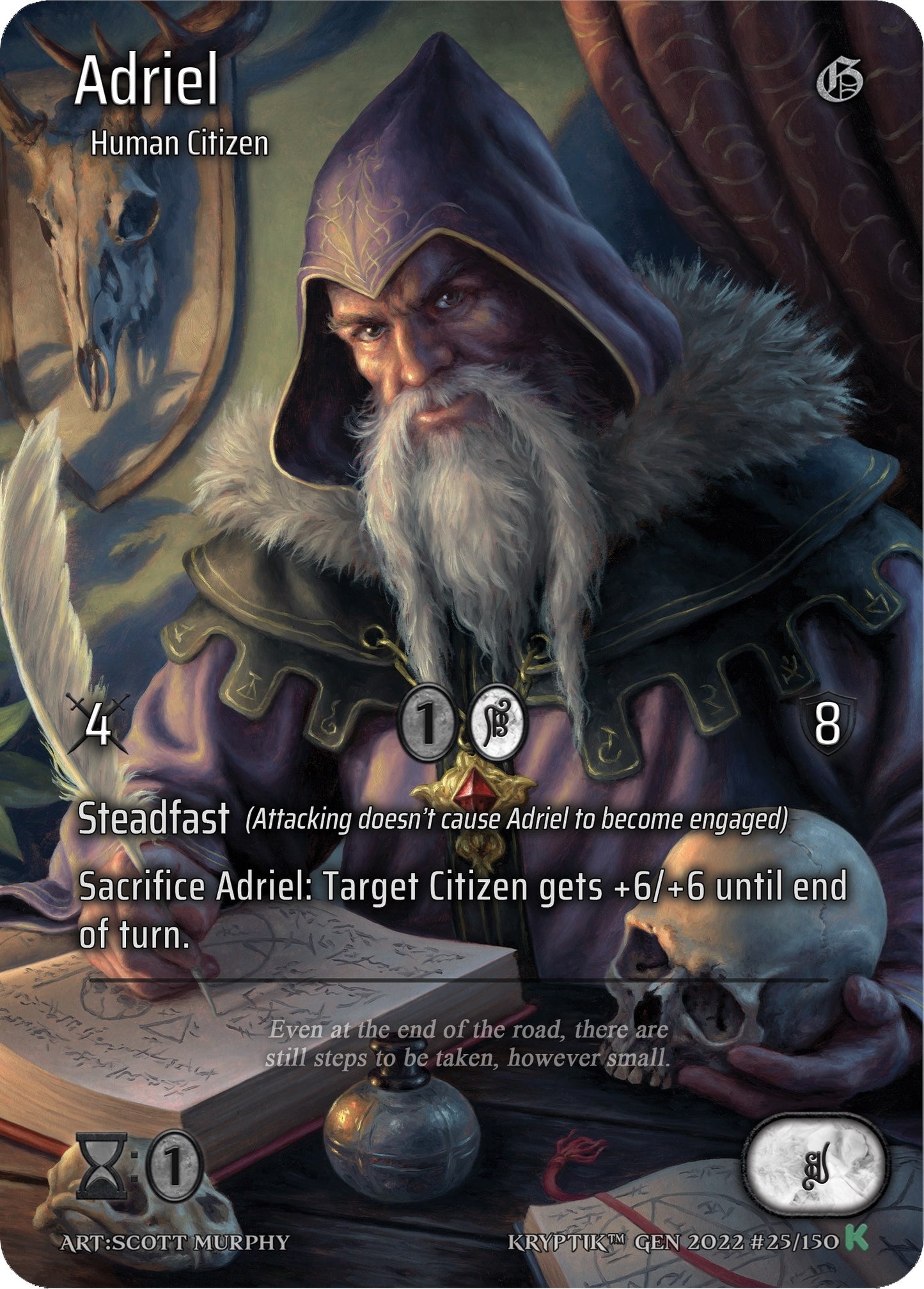 Adriel (Full Art) (25) [KPT] - Kryptik TCG Single