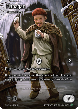 Flanagan (Full Art) (26) [KPT] - Kryptik TCG Single