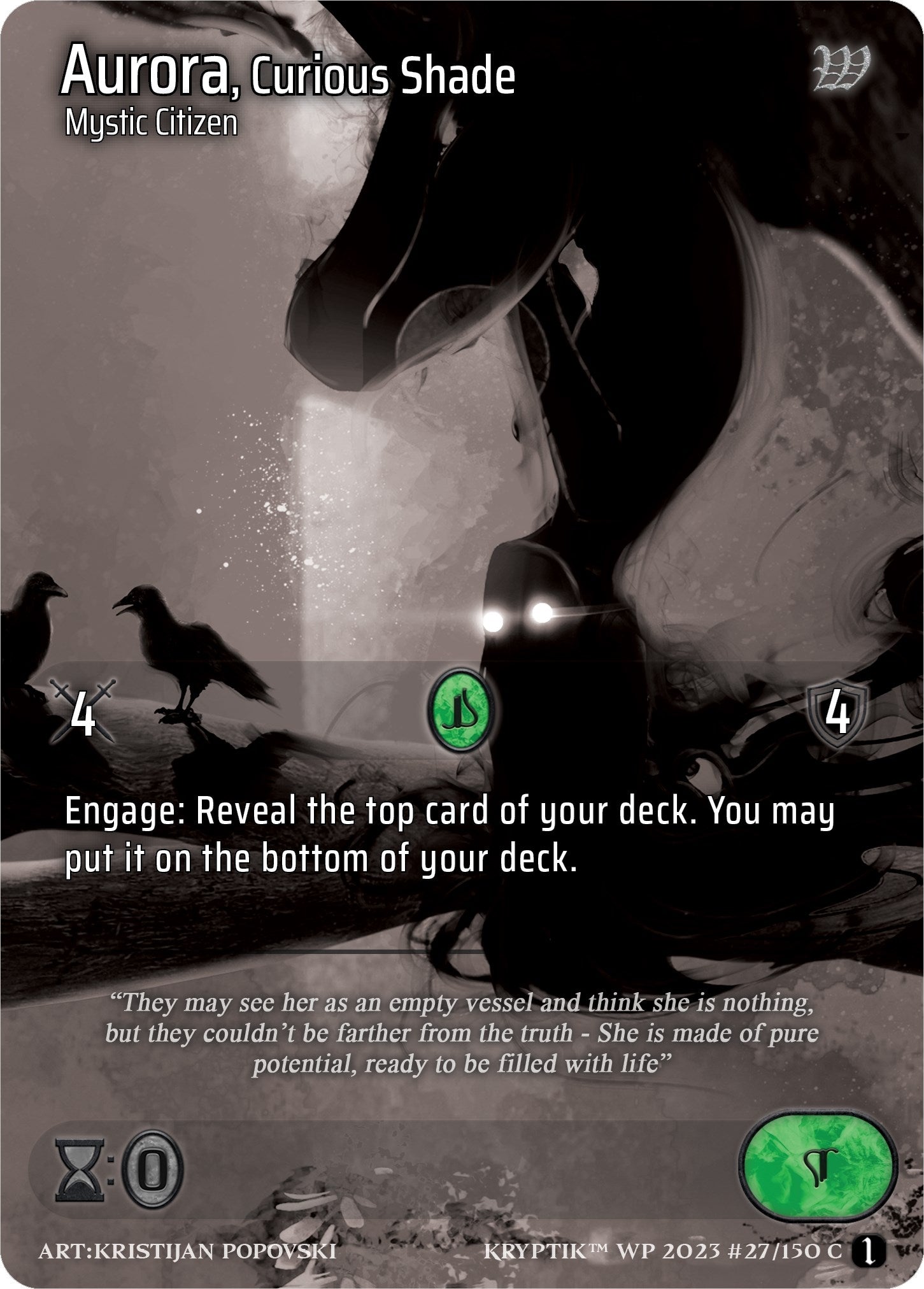 Aurora Curious Shade (Cosmo Foil) (27) [KPTGC] - Kryptik TCG Single