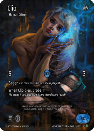 Clio (Full Art) (27) [KPT] - Kryptik TCG Single