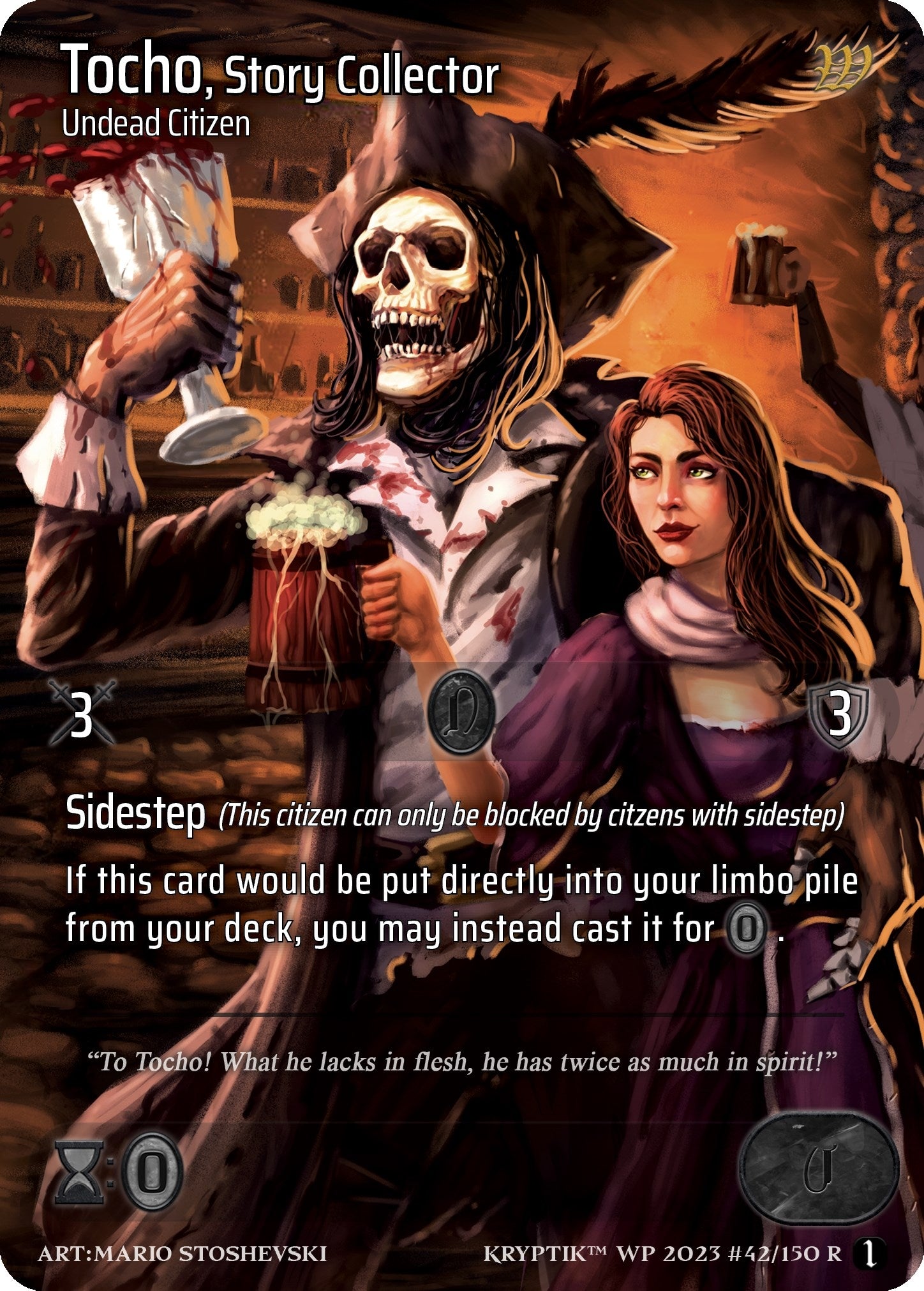 Tocho Story Collector (Cosmo Foil) (42) - Kryptik TCG Single