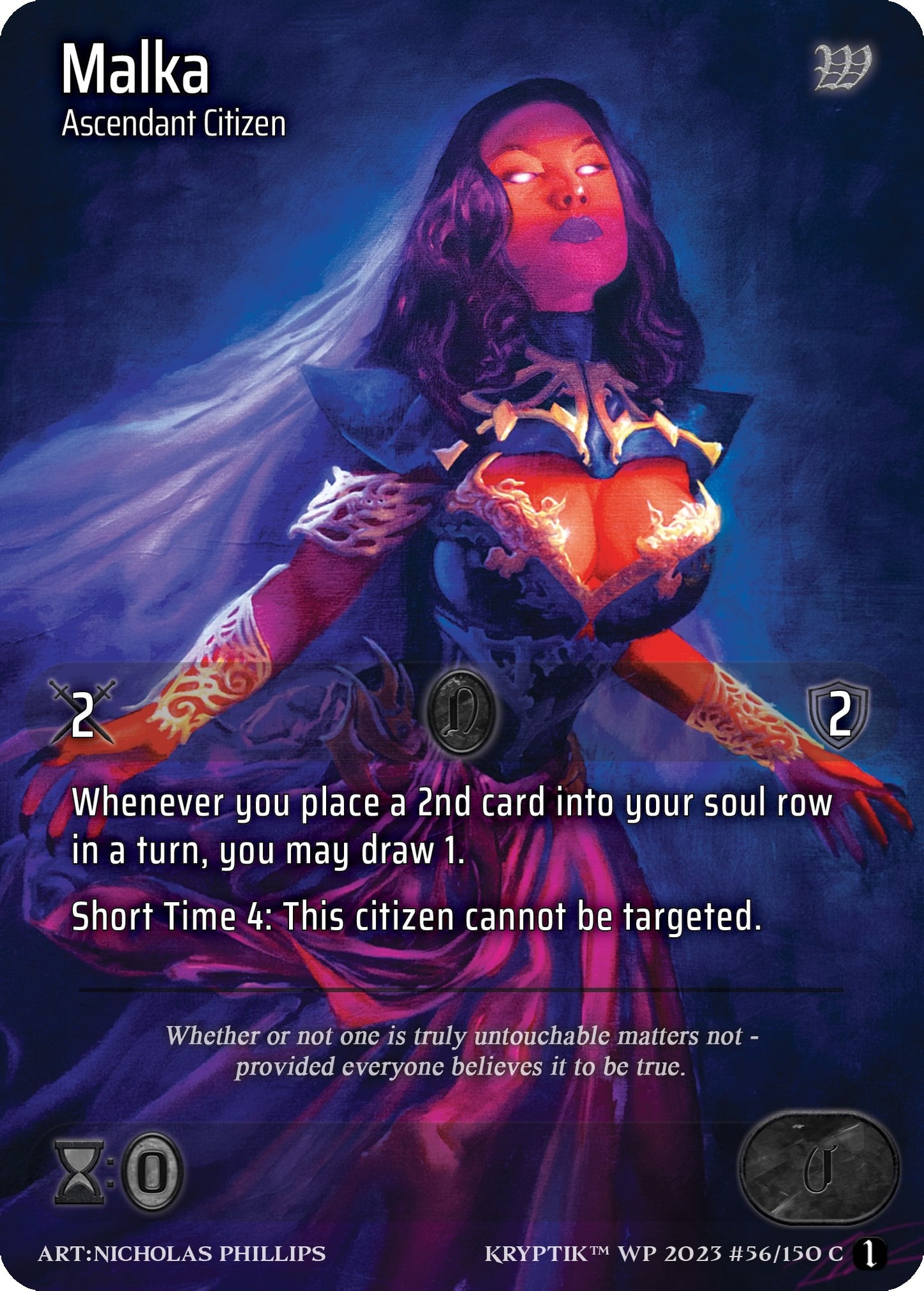 Malka (Cosmo Foil) (56) - Kryptik TCG Single